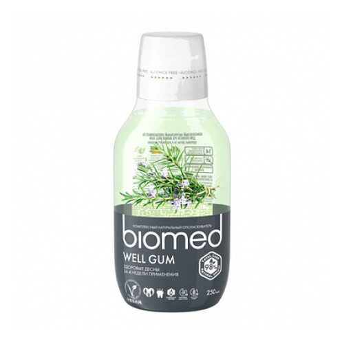 Ополаскиватель для полости рта Мята, здоровье десен Biomed 250 мл в L’Occitane