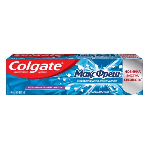 Зубная паста Colgate Макс Фреш Взрывная мята 100 мл в L’Occitane