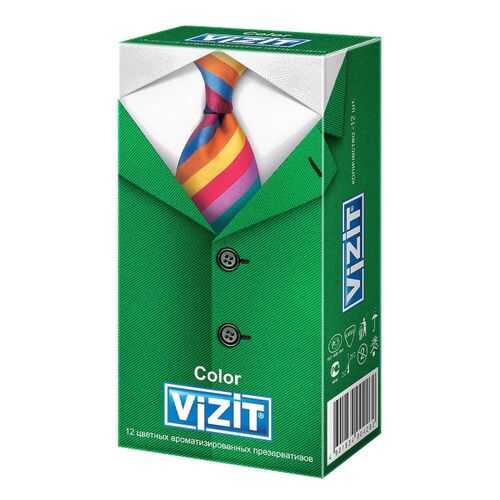 Презервативы Vizit Color ароматизированные 12 шт. в L’Occitane