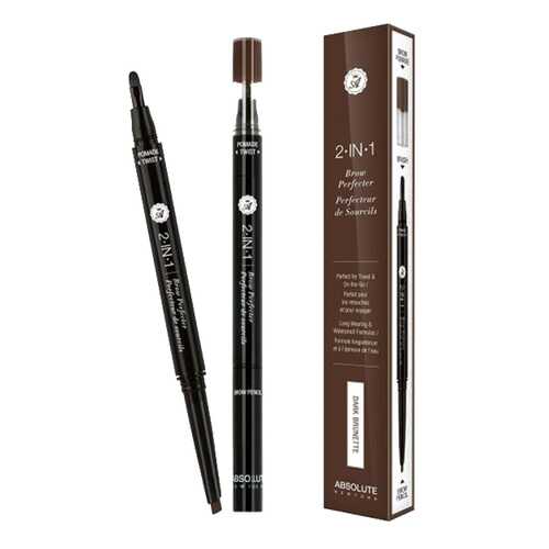 Карандаш-помадка для бровей Absolute New York 2 in 1 Brow Perfecter Dark Brunette в L’Occitane