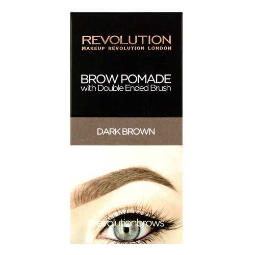 Помада для бровей Makeup Revolution Brow Pomade - Dark Brown 2,5 г в L’Occitane