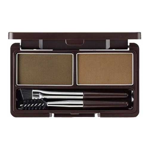 Пудра для бровей The Saem Eco Soul Eyebrow Kit, 02 Серо-коричневая, 2*2,5 г в L’Occitane