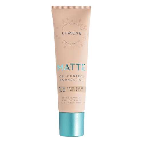 Тональный крем Lumene Matte Oil-control Foundation 1.5 Fair Beige 30 мл в L’Occitane