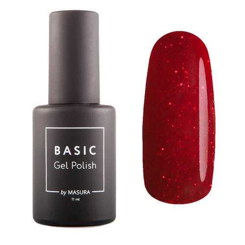 Гель-лак Masura BASIC Алая Органза, 11 мл в L’Occitane