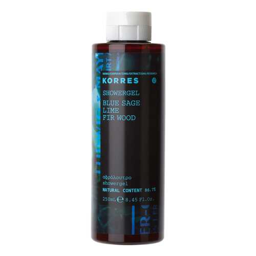 Гель для душа Korres Blue Sage Lime Fir Wood 250 мл в L’Occitane