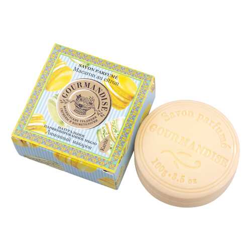 Косметическое мыло Gourmandise Macaron au Citron 100 г в L’Occitane