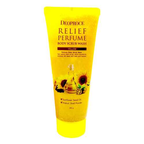 Скраб для тела Deoproce Relief Perfume Body Scrub Wash Sunflower Oil 200 г в L’Occitane