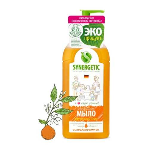 Жидкое мыло SYNERGETIC Фруктовый микс 500 мл в L’Occitane