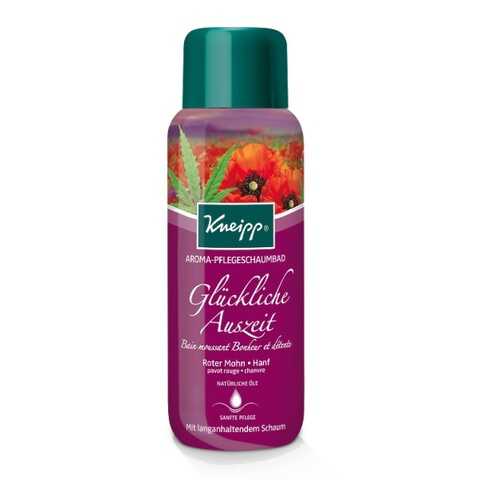 Пена для ванн ароматическая Kneipp «Счастливый случай» с маслами красного мака и конопли в L’Occitane