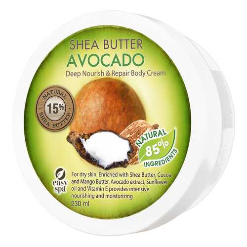 Крем для тела Easy Spa Shea Butter Avocado Deep Nourish and Repair Body Cream 230 мл в L’Occitane