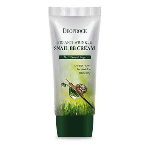 Крем ББ с экстрактом улитки DEOPROCE BIO ANTI-WRINKLE SNAIL BB CREAM # 21 60гр в L’Occitane
