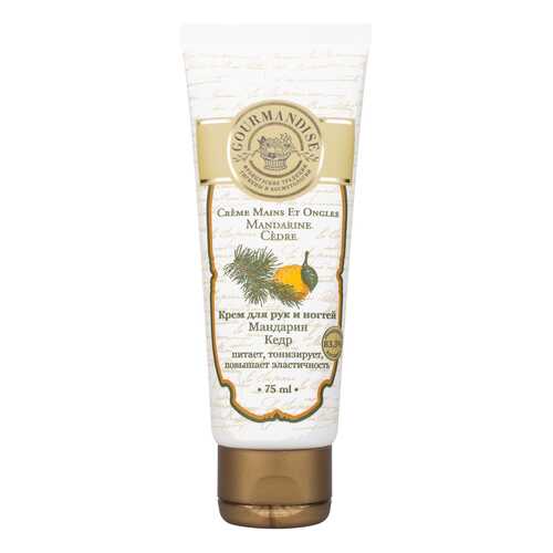 Крем для рук Gourmandise Creme mains et ongles Мандарин Кедр 75 мл в L’Occitane