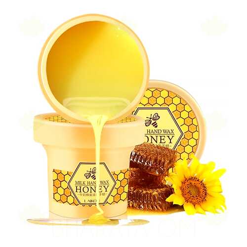Парафиновая маска для рук c молоком и медом Milk Hand Wax Honey Laikou 120 гр. в L’Occitane