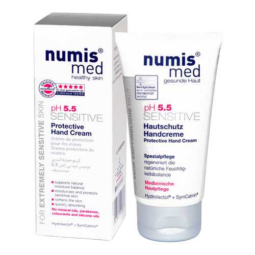 Защитный крем для рук «Сенситив pH 5.5» NUMIS MED, 75 мл в L’Occitane