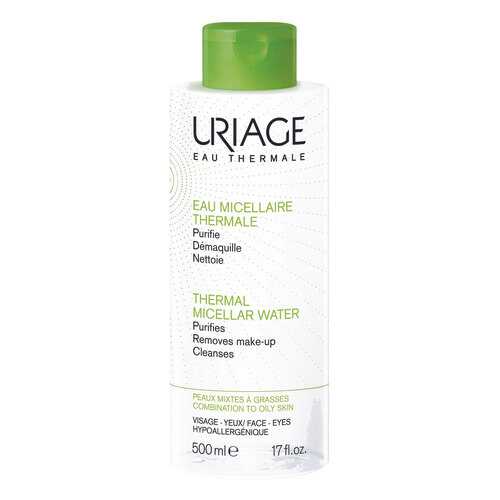 Мицеллярная вода Uriage Thermal Micellar Water Combination to Oily Skin 500 мл в L’Occitane