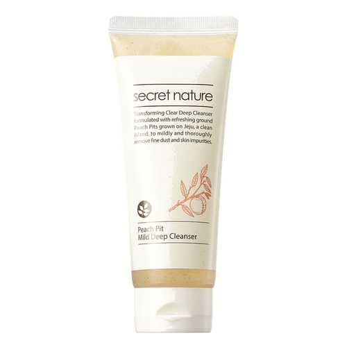 Пенка для умывания Secret Nature Peach Pit Mild Deep Cleanser 150 мл в L’Occitane