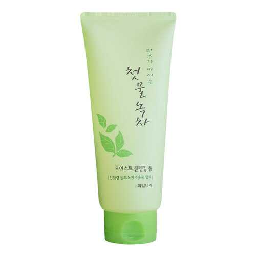 Пенка для умывания Welcos Green Tea Moist Cleansing 180 г в L’Occitane