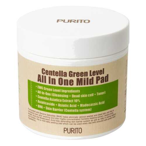 Пилинг для лица PURITO Centella Green Level All In One Mild Pad 130 мл в L’Occitane