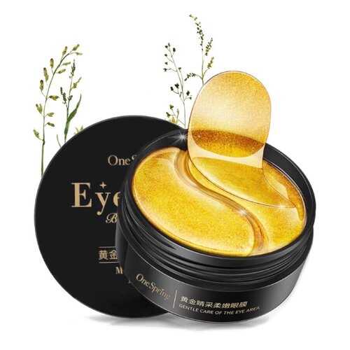 Гидрогелевые патчи с коллоидным золотом EyeMask ONESPRING 30 пар в L’Occitane