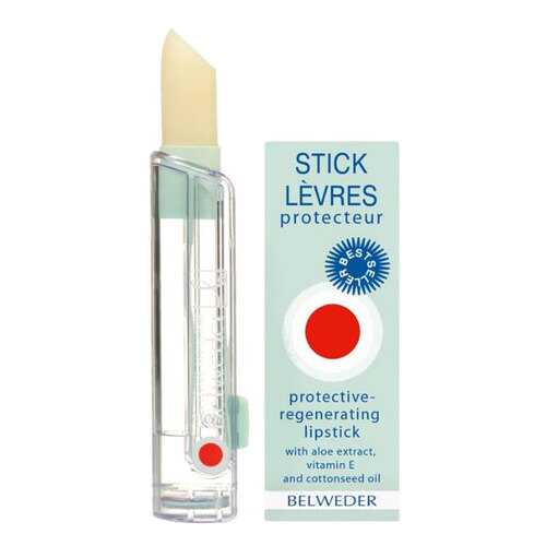 Гигиеническая помада Belweder Защитно-регенерирующая алоэ 4,5 г в L’Occitane