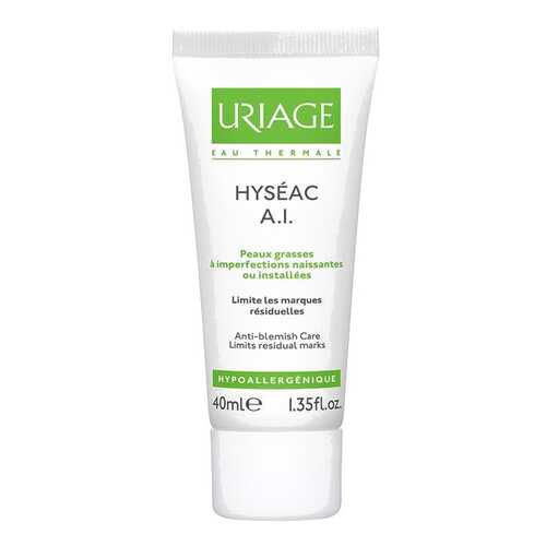 Эмульсия Uriage Hyseac A.I. противовоспалительный уход для жирной проблемной кожи, 40 мл в L’Occitane