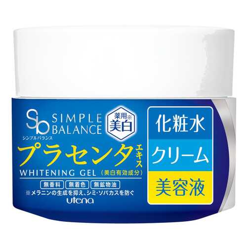 Гель для лица Utena SIMPLE BALANCE с гиалуроновой кислотой 100 г в L’Occitane