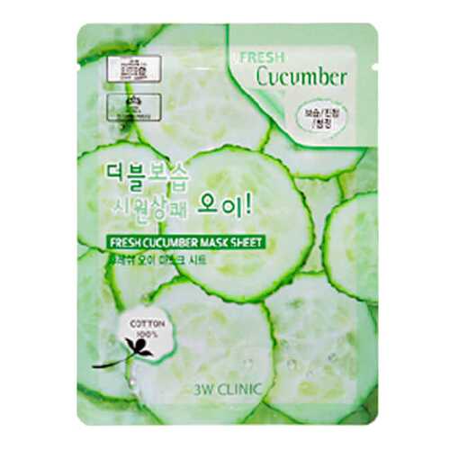Маска для лица 3W Clinic Fresh Cucumber Mask Sheet 23 мл в L’Occitane