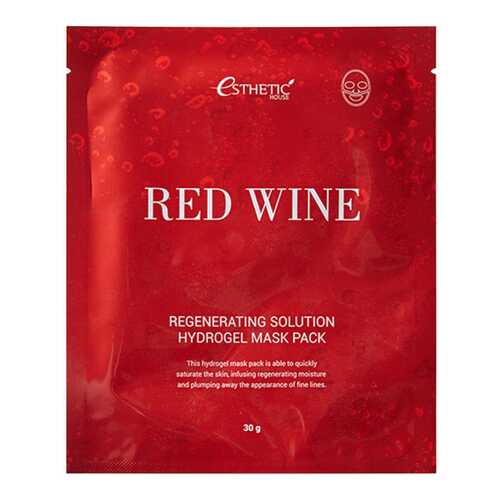 Маска для лица Esthetic House Red Wine Regenerating Solution Hydrogel Mask Pack 28 мл в L’Occitane