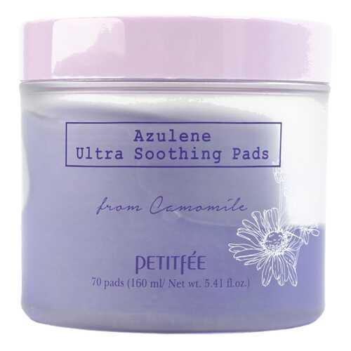 Маска для лица Petitfee Azulene Ultra Soothing Pads успокаивающие подушечки 70 шт в L’Occitane