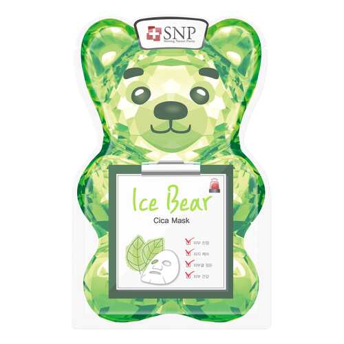 Маска для лица SNP Ice Bear Cica mask 33 мл в L’Occitane