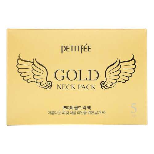 Маска для шеи Petitfee Gold Neck Pack Hydrogel Angel Wings 5x10 г в L’Occitane