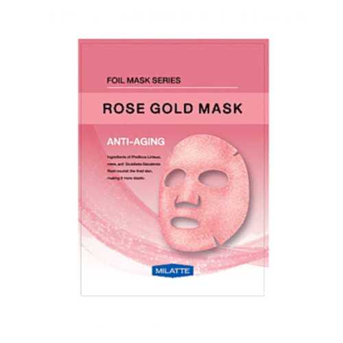 Маска тканевая антивозрастная MILATTE ROSE GOLD MASK_ANTI-AGING 23гр в L’Occitane
