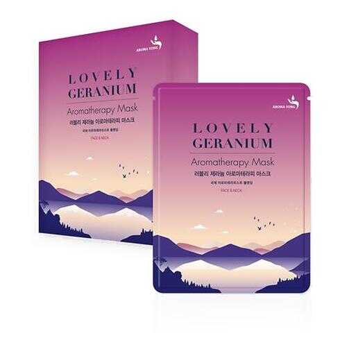 Маска Восхитительная ГЕРАНИЯ Aroma Yong Lovely Geranium Aromatherapy Mask 27гр в L’Occitane