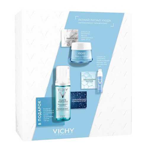 Набор средств по уходу за лицом Vichy AQUALIA крем 50мл+бальзам для глаз 15мл+пенка 150мл в L’Occitane