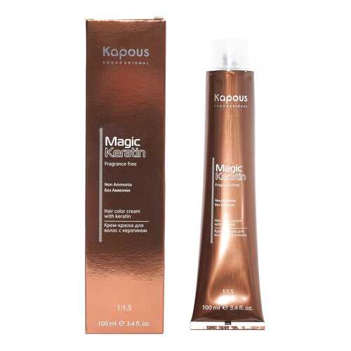 Краска для волос Kapous Professional Magic Keratin Non Ammonia 7.4 Медный блонд 100 мл в L’Occitane