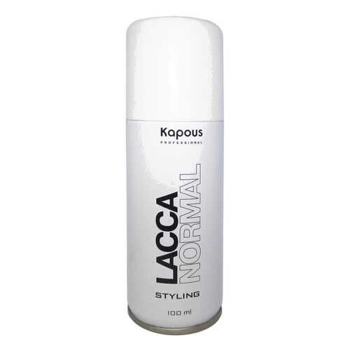 Лак аэрозольный для волос Kapous Professional нормальной фиксации, 100 мл в L’Occitane