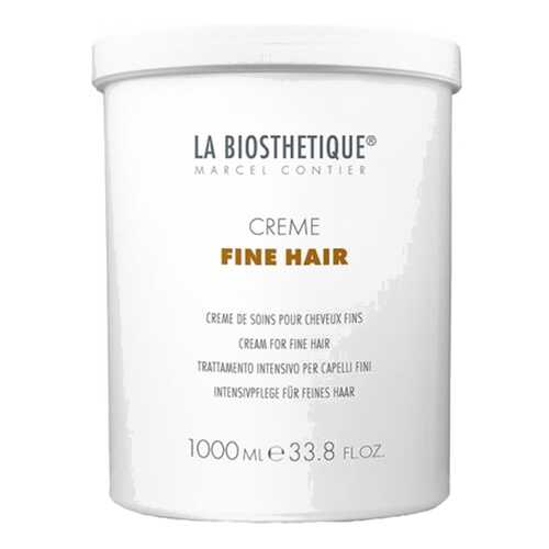 Маска для волос La Biosthetique Creme Fine Hair 1000 мл в L’Occitane