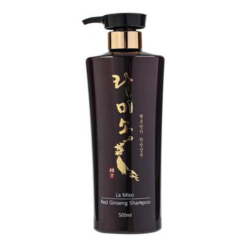 Шампунь La Miso Red Ginseng Shampoo с экстрактом красного женьшеня 500 мл в L’Occitane