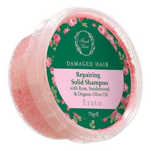 Твердый шампунь FRESH LINE Erato Repairing Solid Shampoo, розовый в L’Occitane